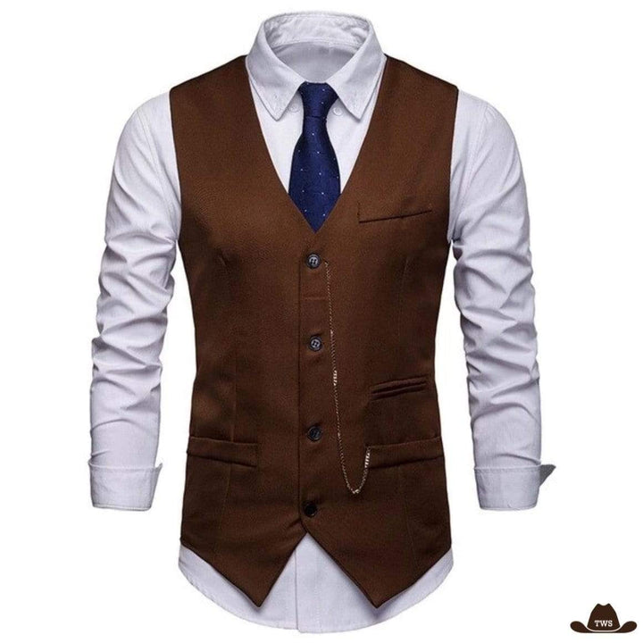 Gilet Homme Style Cowboy