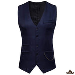 Gilet Sans Manches Style Western