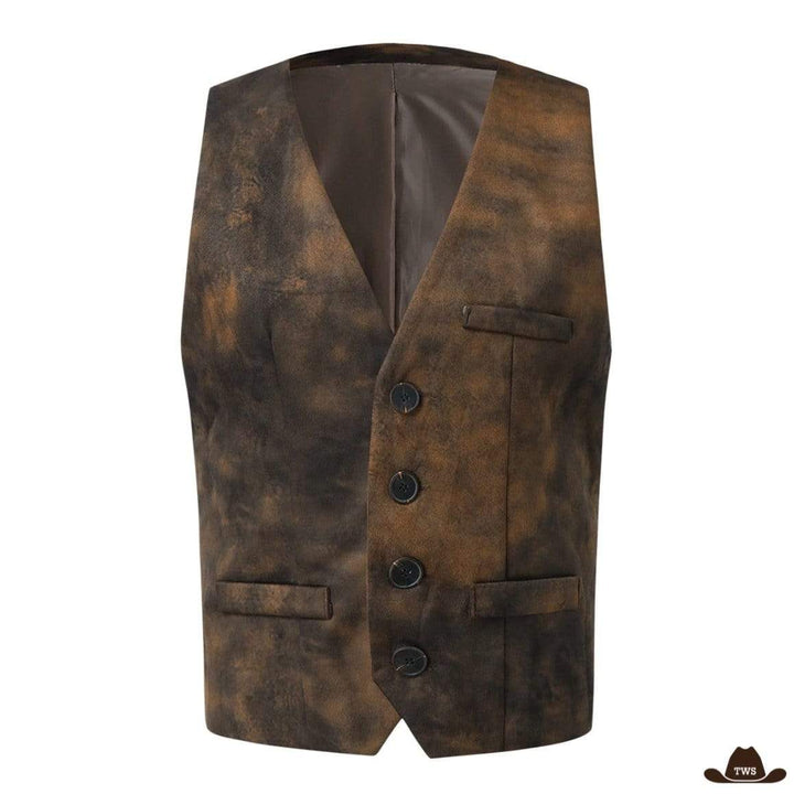 Gilet Sans Manches Cowboy Homme