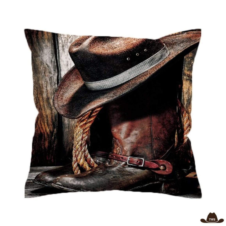 Housse de Coussin Western