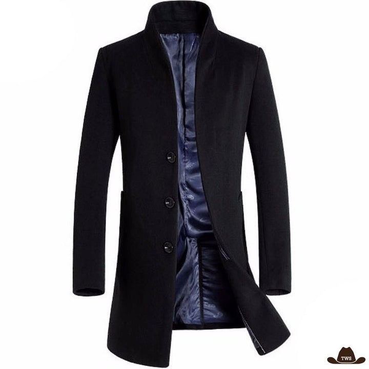 Longue Veste Cowboy Noire