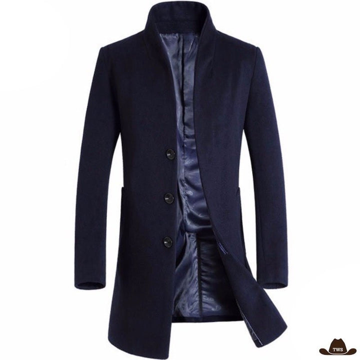 Longue Veste Cowboy Bleue