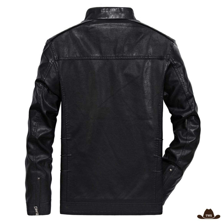 Longue Veste Western Noire