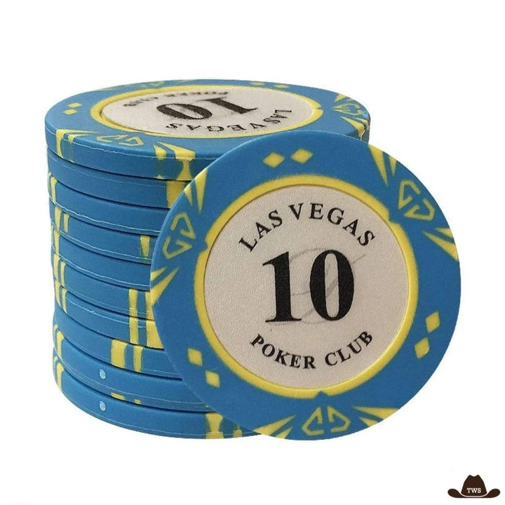 Lots de Jetons de Poker 10