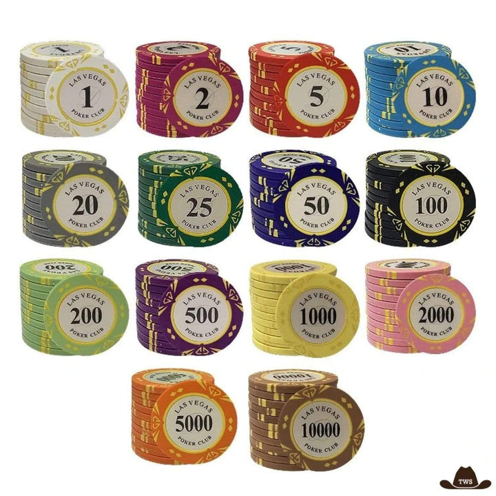 Lots de Jetons de Poker