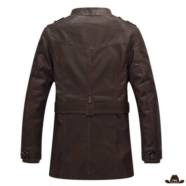 Manteau Cowboy - marron foncé arrière