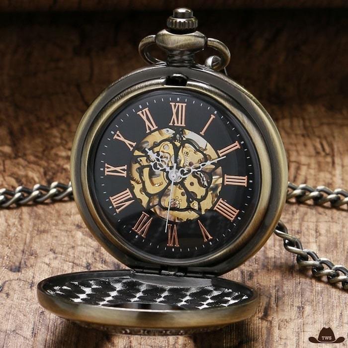 Montre Gousset Mécanique à Remontage Manuel