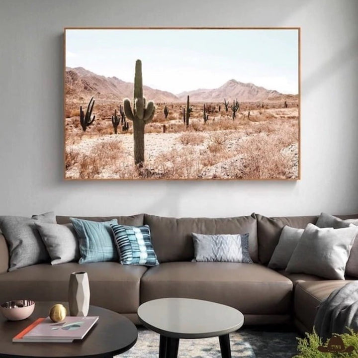 Peinture de Western Cactus