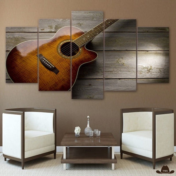 Peinture Western Guitare