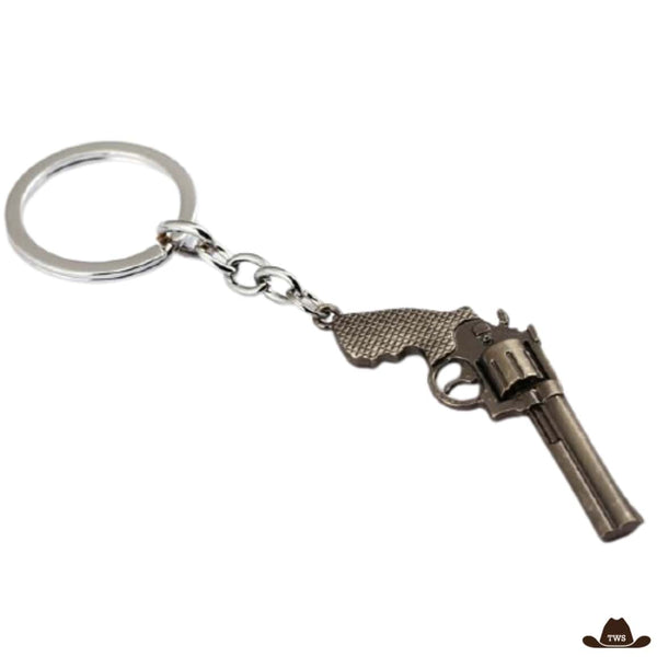 Porte-Clef Western Revolver Vintage