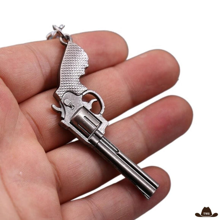 Porte-Clef Western Vintage Revolver