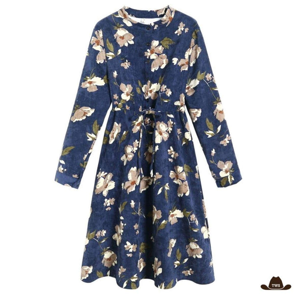 Robe Country Western à Fleurs