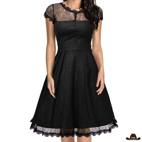 Robe Country Western Mariage Noire