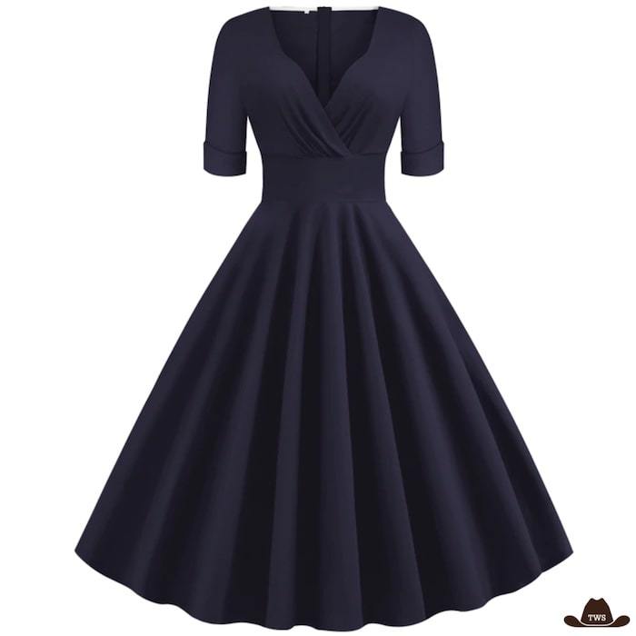 Robe de Bal Style Western Mauve