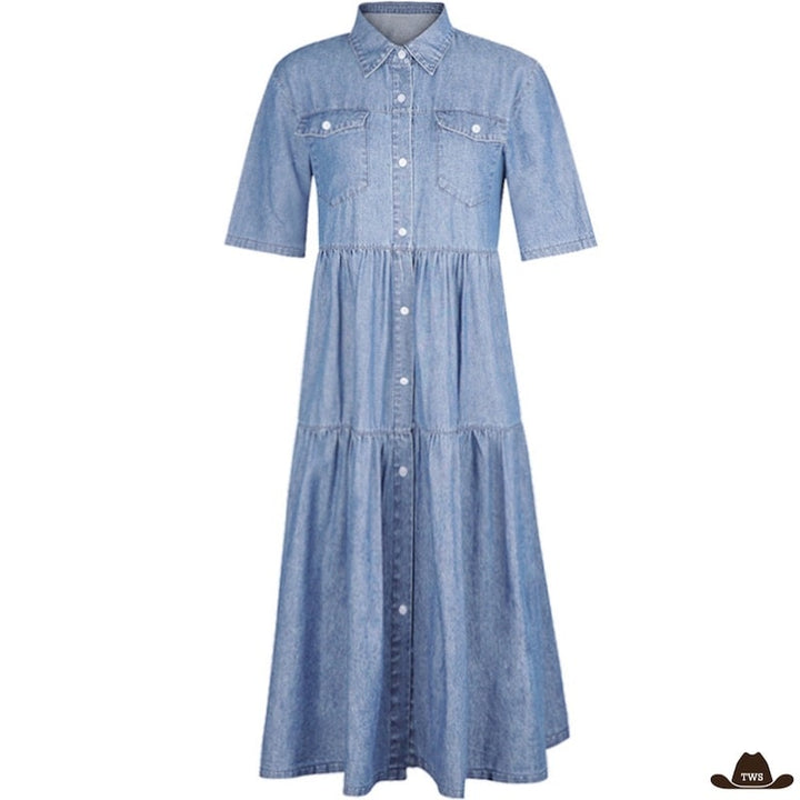 Robe Cowgirl en Denim