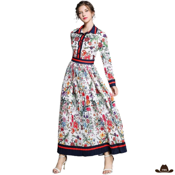 Robe Longue Western