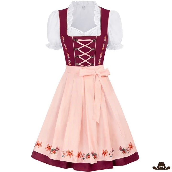 Robe Western Rose