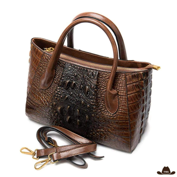 Sac à Main Cowboy Crocodile