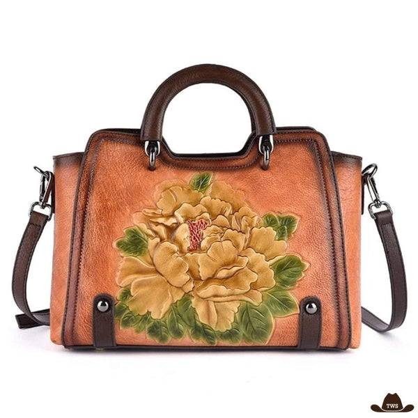 Sac à Main Motif Floral