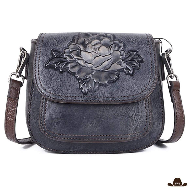 Sac en Cuir Fleur