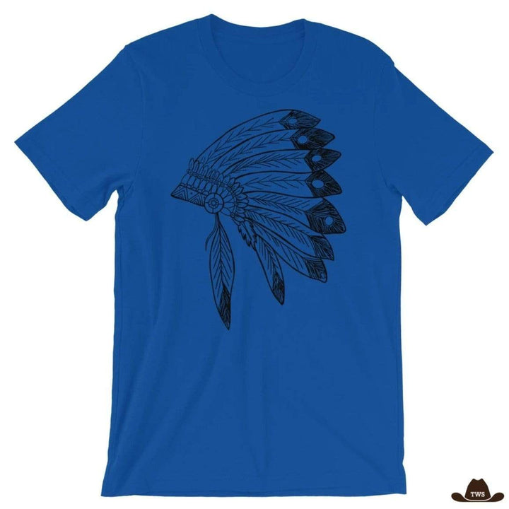 T-Shirt Country Indien Bleu