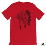 T-Shirt Country Indien Rouge