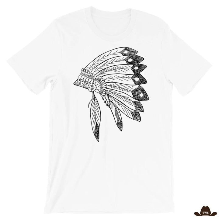 T-Shirt Country Indien Blanc