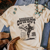 Tee-Shirt Cowboy Americain Cowboy