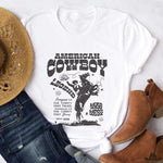 T-Shirt Cow-boy Americain Cowboy