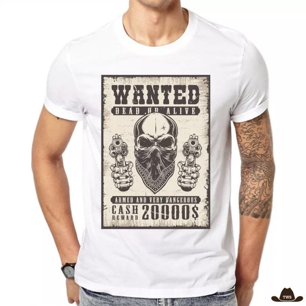 T-Shirt Cowboy Skull