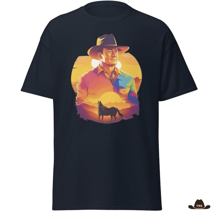 T-Shirt Esprit Cowboy Bleu