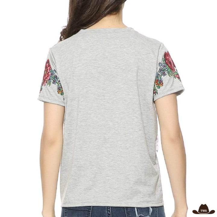 T-Shirt Country Femme