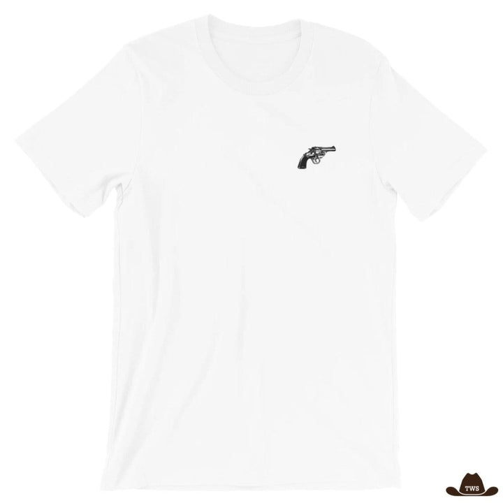 T-Shirt Revolver Blanc