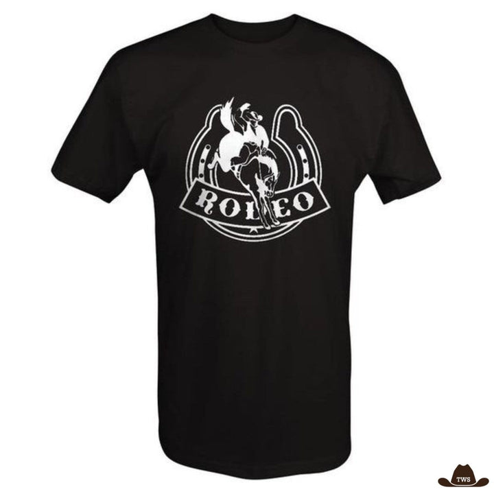 T-Shirt Rodeo - noir