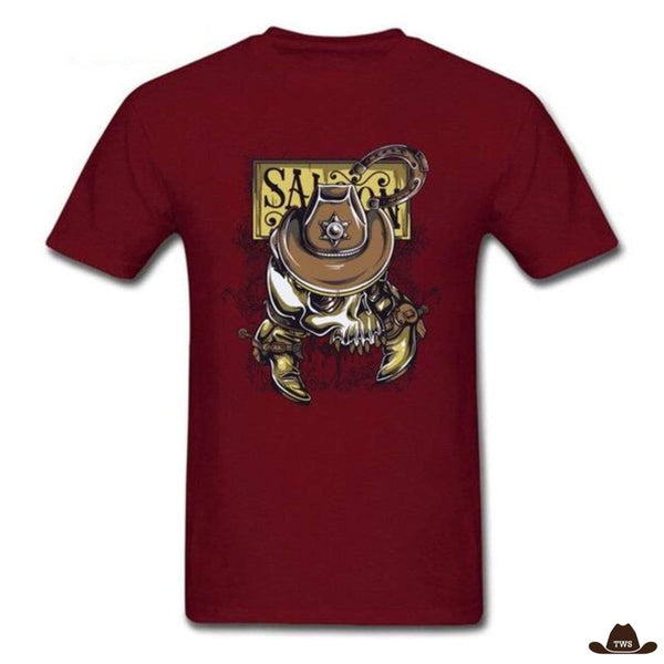 T-Shirt Shérif - marron