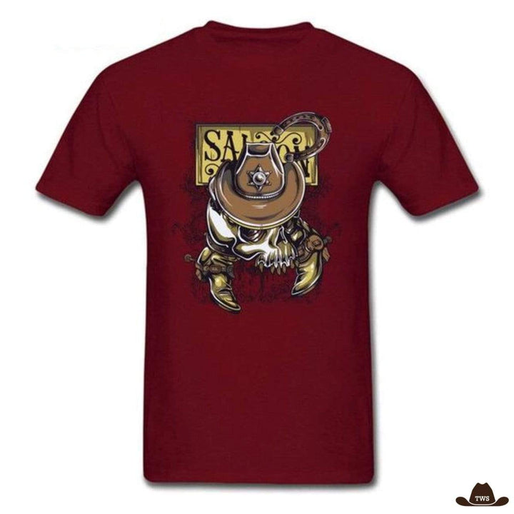 T-Shirt Shérif - marron