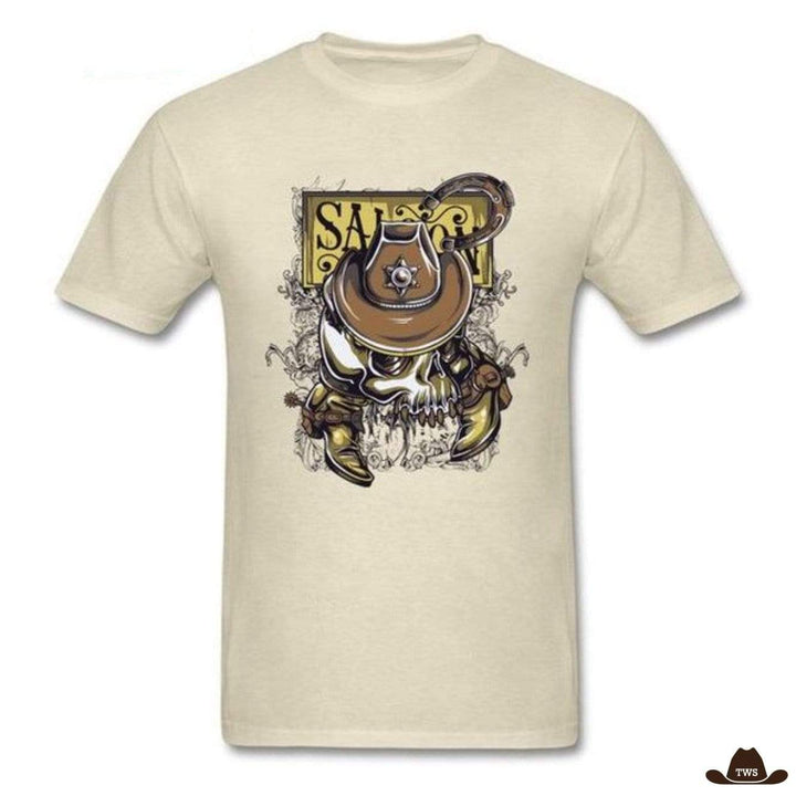 T-Shirt Shérif - beige