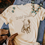T-Shirt de Style Western Wild West