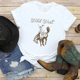 Tee-Shirt Style Western Wild West