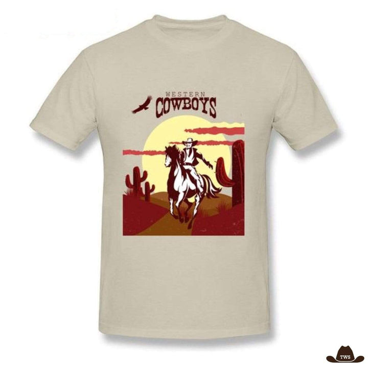 T-Shirt Western Spaghetti