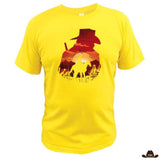 T-Shirt Wild West - jaune