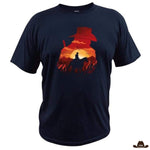 T-Shirt Wild West - bleu marine