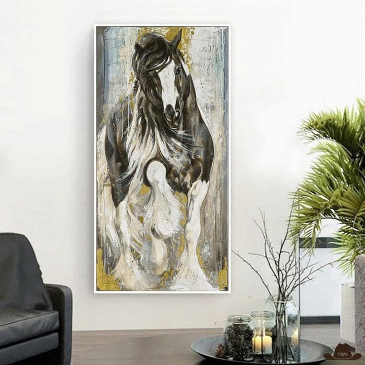 Tableau Peinture Cheval