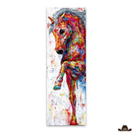 Tableau Western Cheval Couleurs