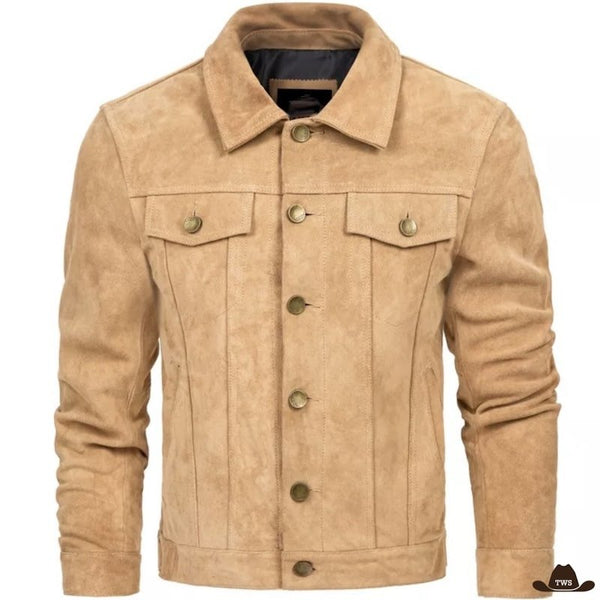 Veste Cuir Western