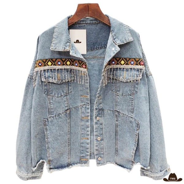 Veste de Jeans Country Femme