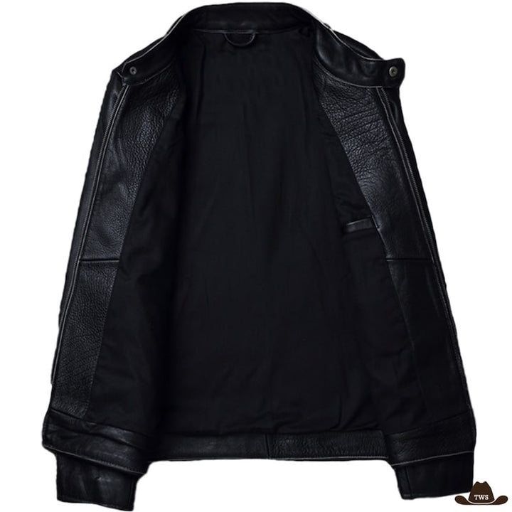 Veste Cuir Cowboy Homme