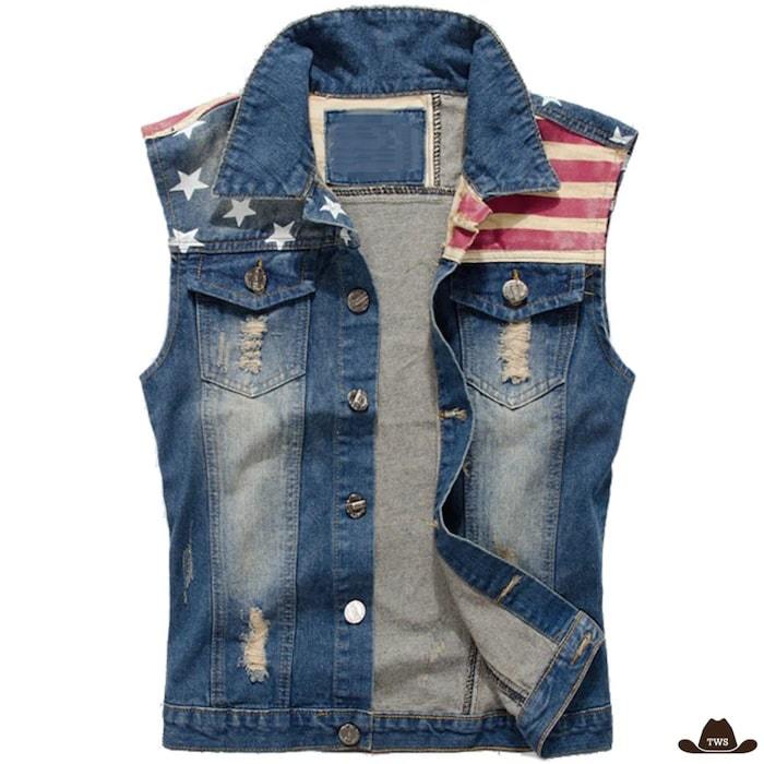 Veste Jean Drapeau USA