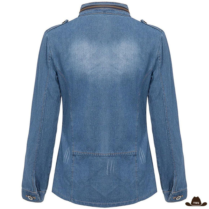 Veste en Jean Western Femme