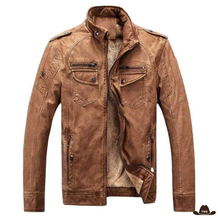 Veste style western homme